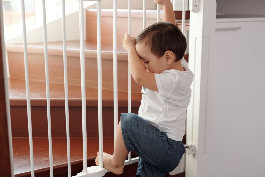 Ensure the living room is safe for your little ones to explore