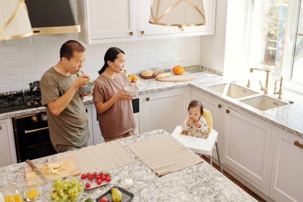 Weekly rituals like a special breakfast give kids something to look forward to