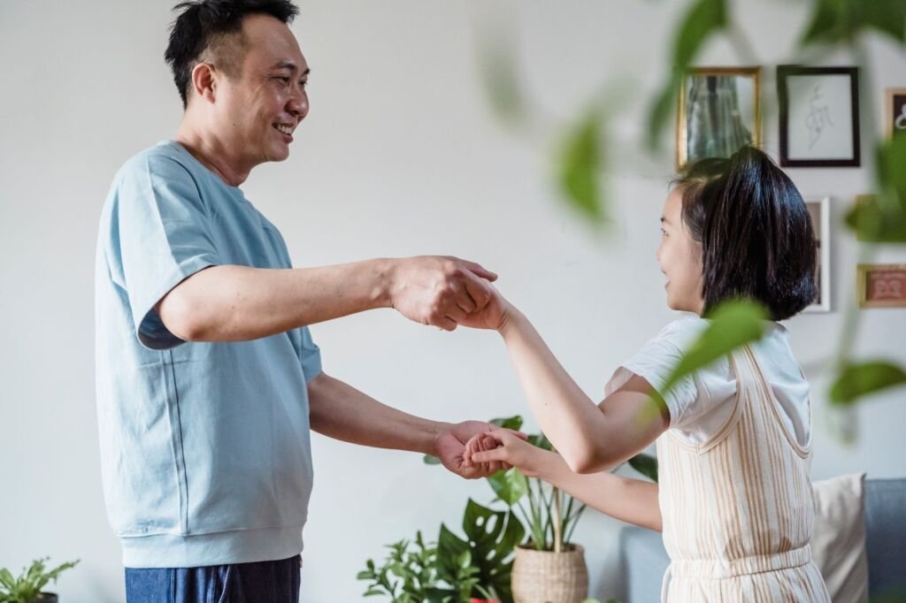 A parent and child sharing a warm moment together enhances emotional connection