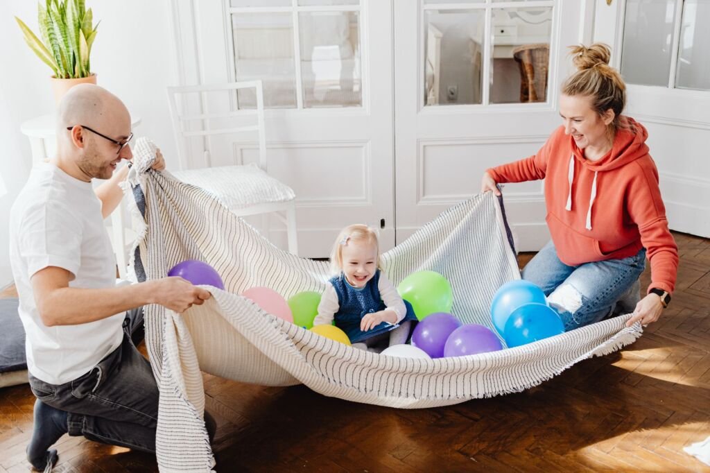 Family playtime fosters emotional bonds and understanding