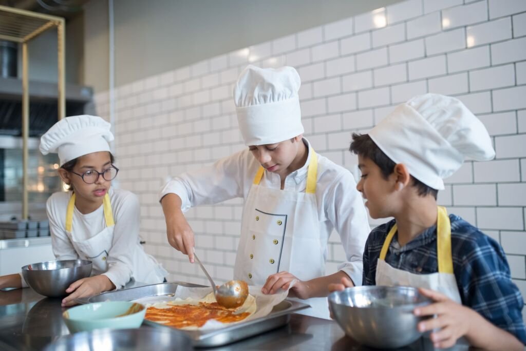 Involving kids in cooking fosters a love for healthy food