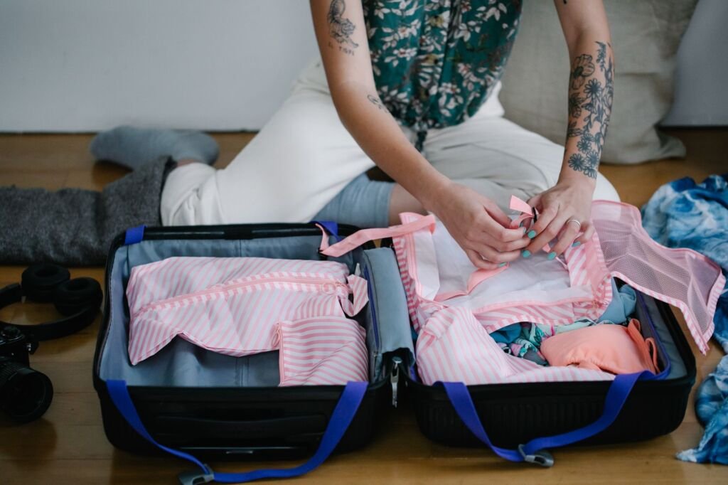 Packing a hospital bag with essentials for labor and delivery